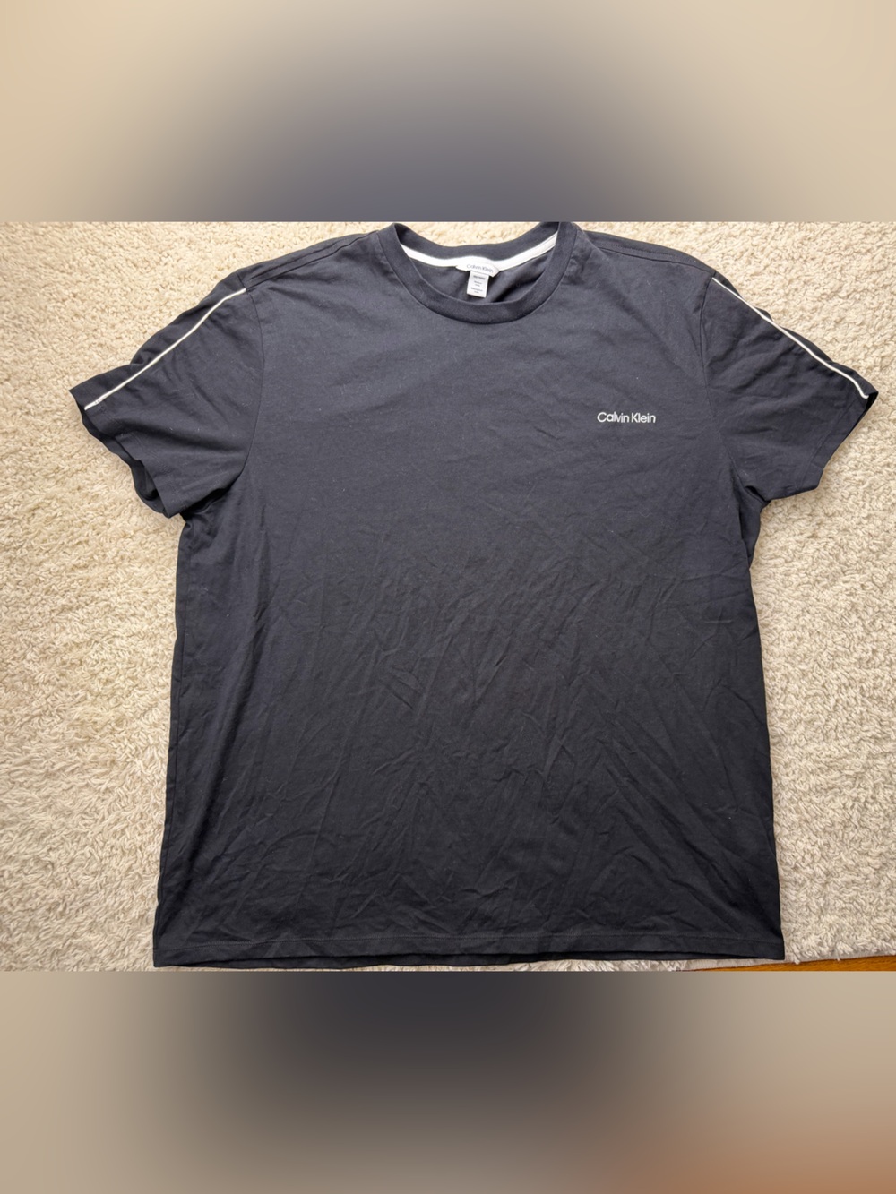 Calvin Klein Men’s XXL Crewneck Logo Tee